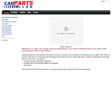 Tablet Screenshot of carpartsglob.com